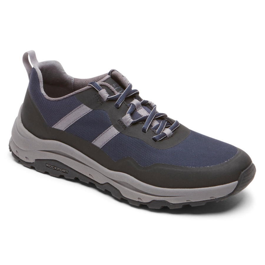 Rockport Masculino Xcs Birchfield Sport Trekker Novo Vestido Azul