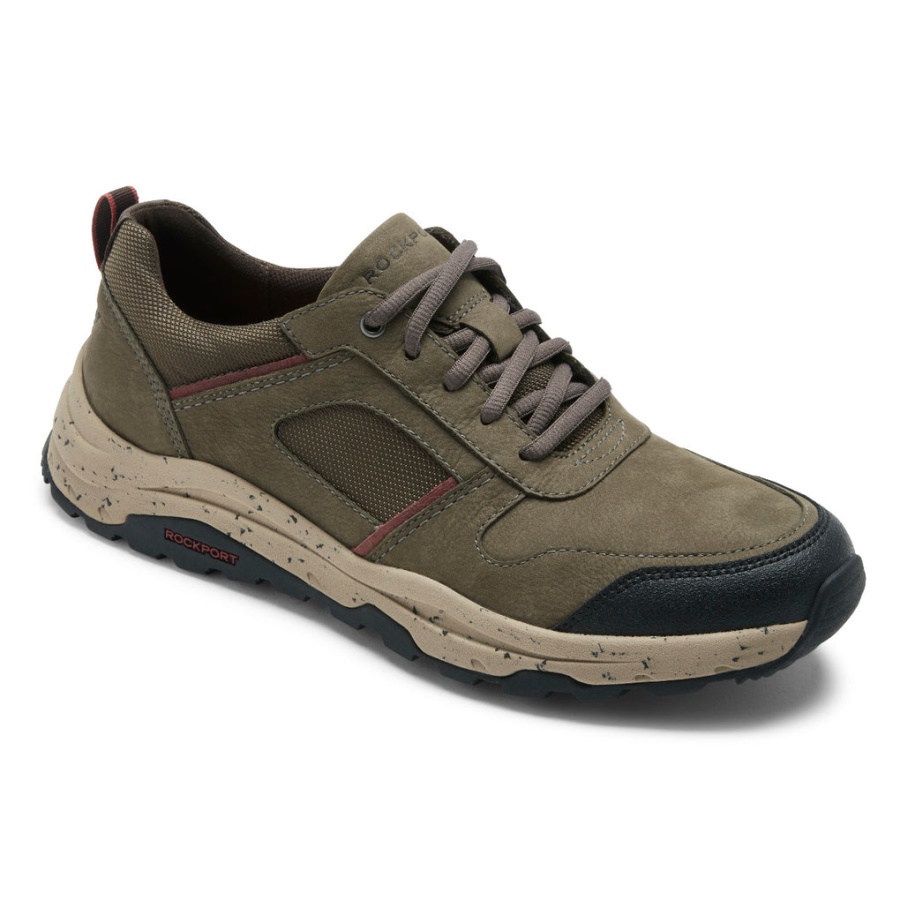 Rockport Masculino Xcs Caminho à Prova D'água Ubal Trekker Breen Nubuck