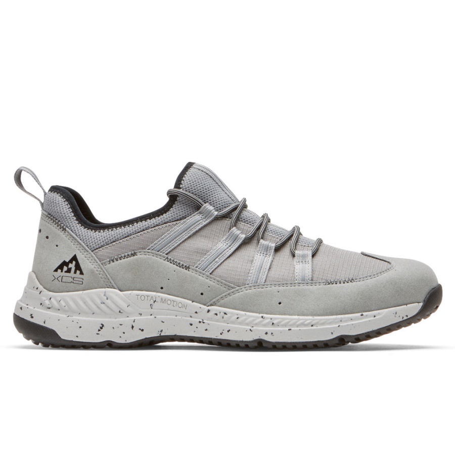 Sapato Rockport Masculino Xcs Total Motion Trail Griffin Cinza