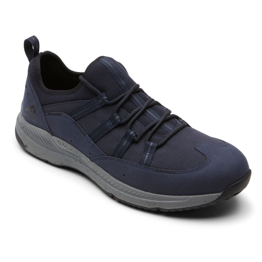Rockport Masculino Xcs Total Motion Trail Sapato Novo Vestido Azul