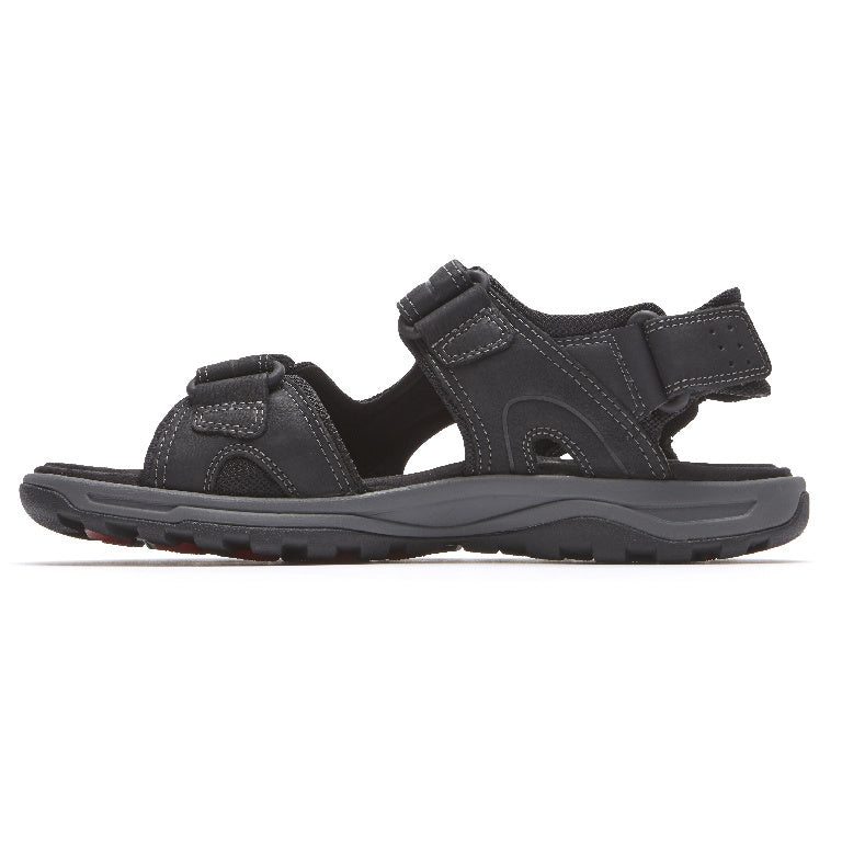 Sandália Ajustável Rockport Xcs Trail De Homem Preto