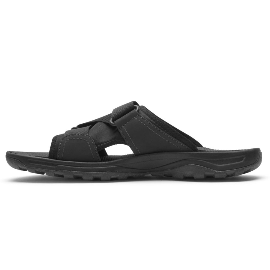 Rockport Masculino Xcs Trail Velcro Slide Preto