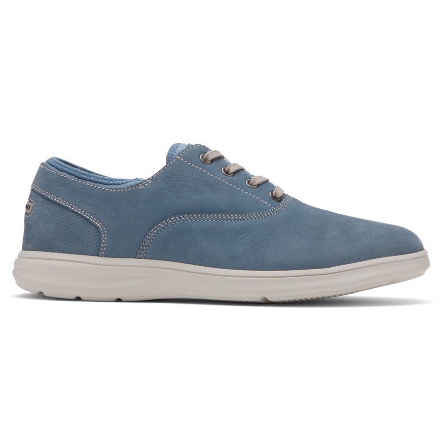 Rockport Men's Seeds Cvo Sneaker Blue Heaven Nubuck