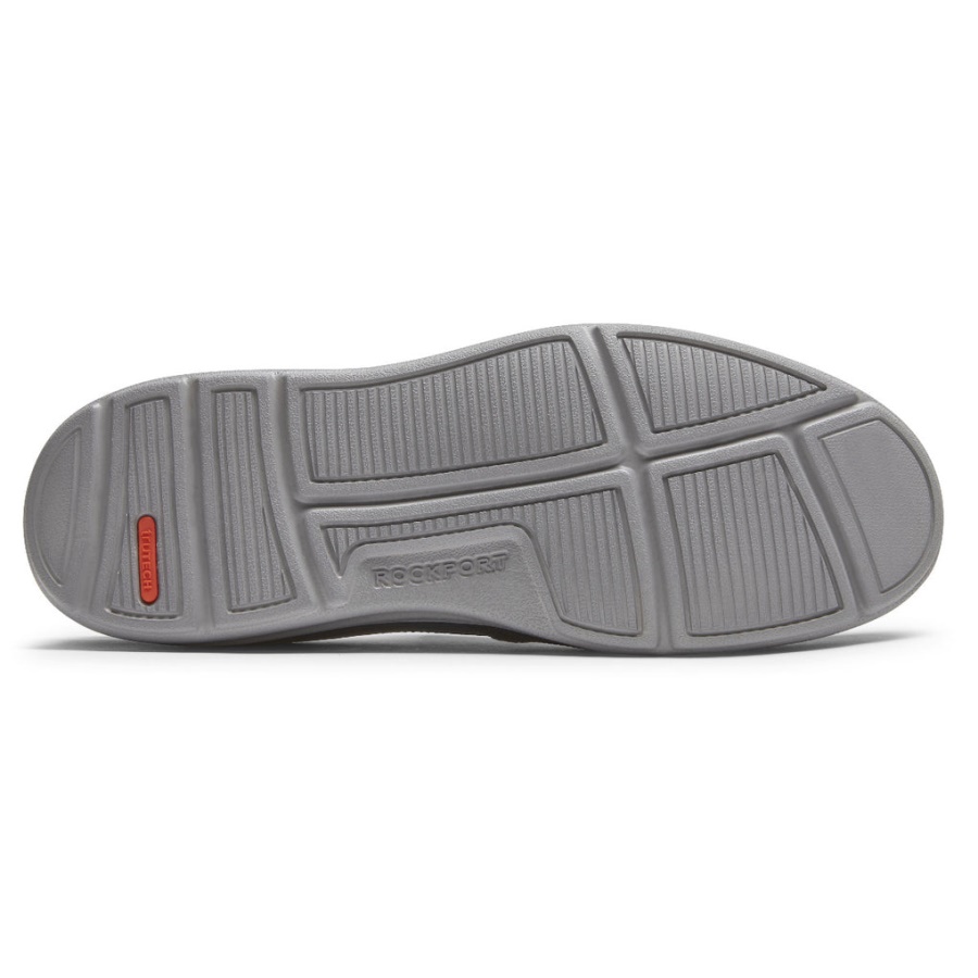 Rockport Masculino Zaden Slip-on Navy Malha Nobuck