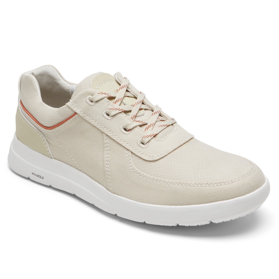 Sapatilha Masculina Truflex Cayden Ubal Rockport Off White