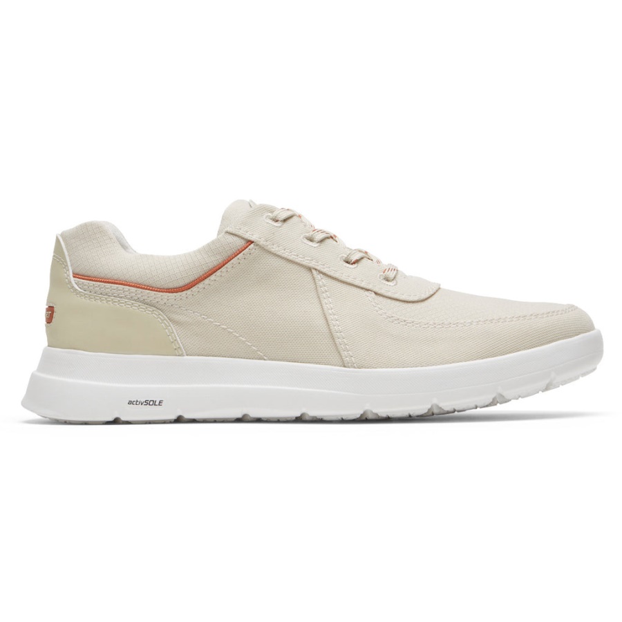 Sapatilha Masculina Truflex Cayden Ubal Rockport Off White