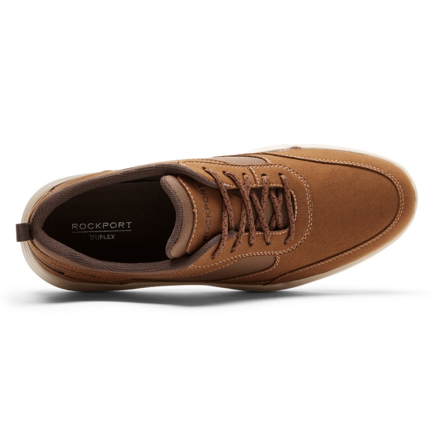 Sapatilha Masculina Rockport Truflex Evolution Tan