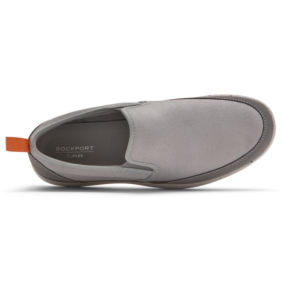 Guarda-lamas Truflex Fly Masculino Rockport Slip-on Cinza Multi