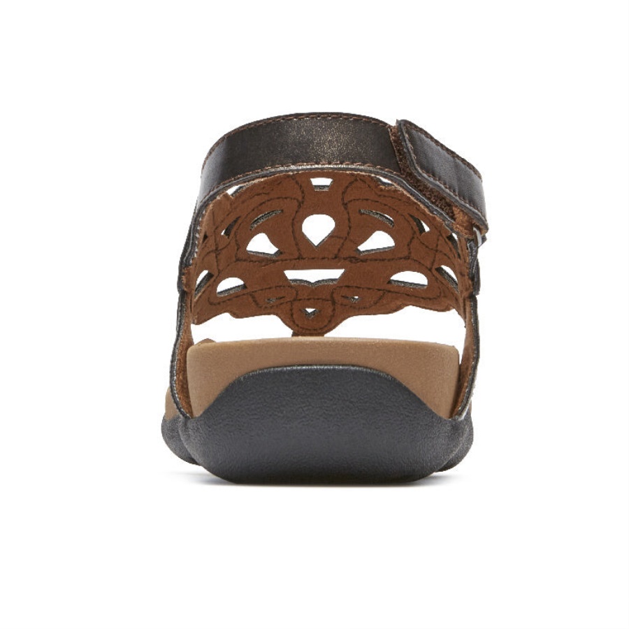 Sandália Rockport Ridge Sling Bronze
