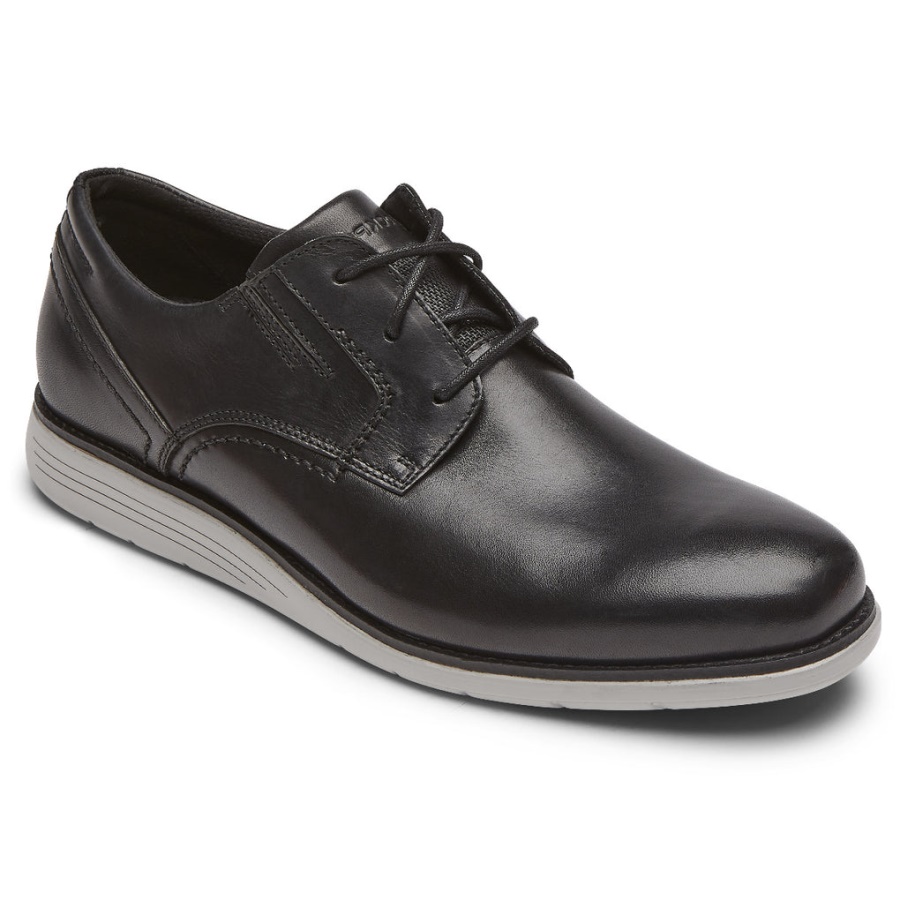 Rockport Total Motion Sport Vestido Bico Liso Preto Vapor