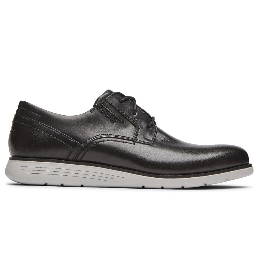 Rockport Total Motion Sport Vestido Bico Liso Preto Vapor