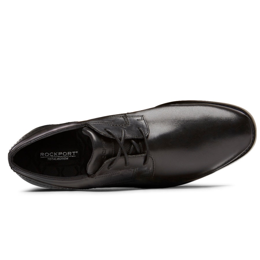 Rockport Total Motion Sport Vestido Bico Liso Preto Vapor
