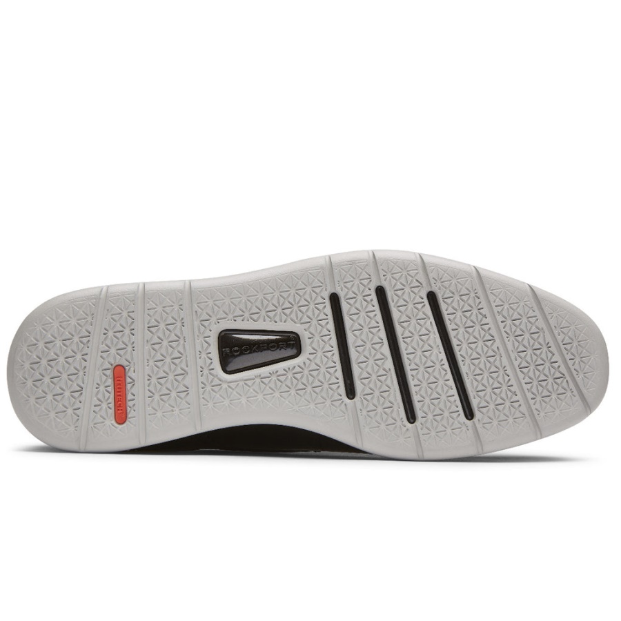 Rockport Total Motion Sport Vestido Bico Liso Preto Vapor