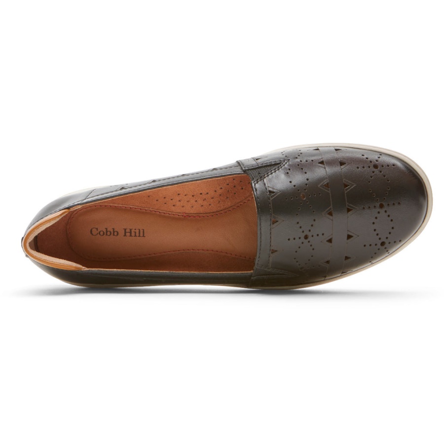 Rockport Baile Feminino Slip-on Preto