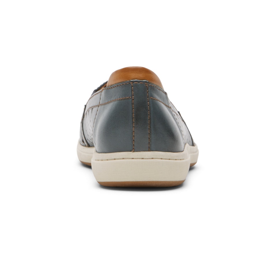 Baile Feminino De Rockport Slip-on Azul