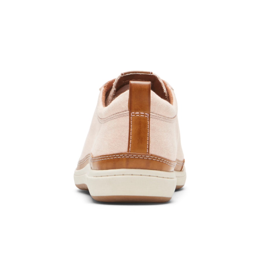 Sapatilha Bailee Feminina Rockport Em Tela Rosa