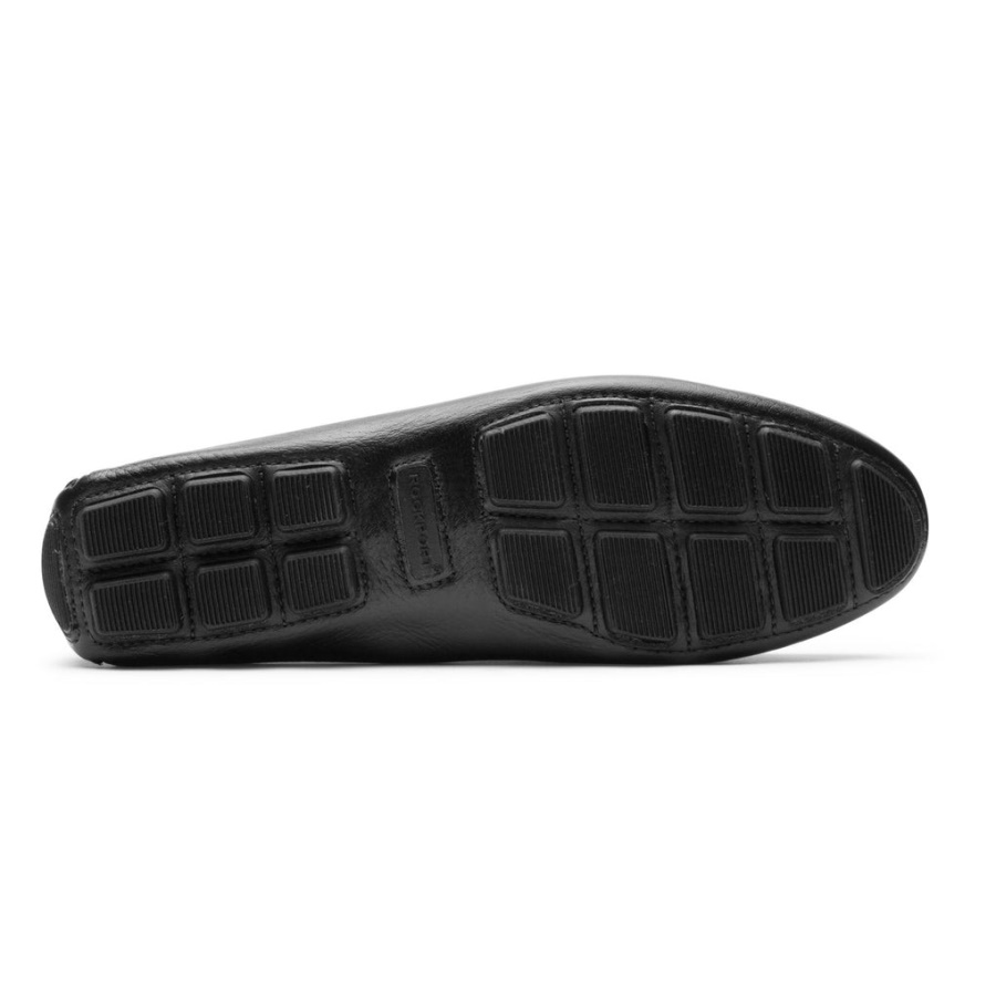 Mocassim Feminino Rockport Com Fivela Bayview Preto
