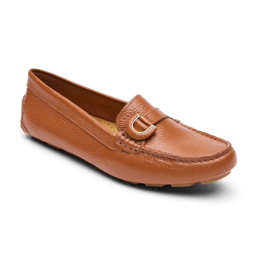 Mocassim Feminino De Rockport Bayview Anel Picante