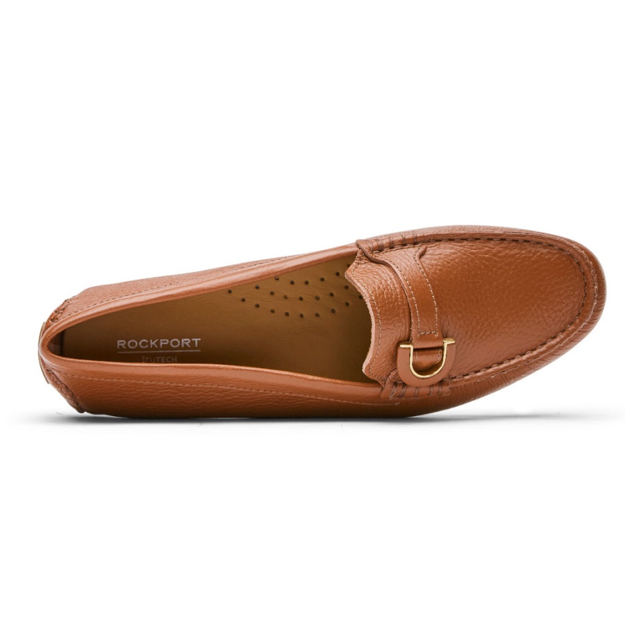 Mocassim Feminino De Rockport Bayview Anel Picante