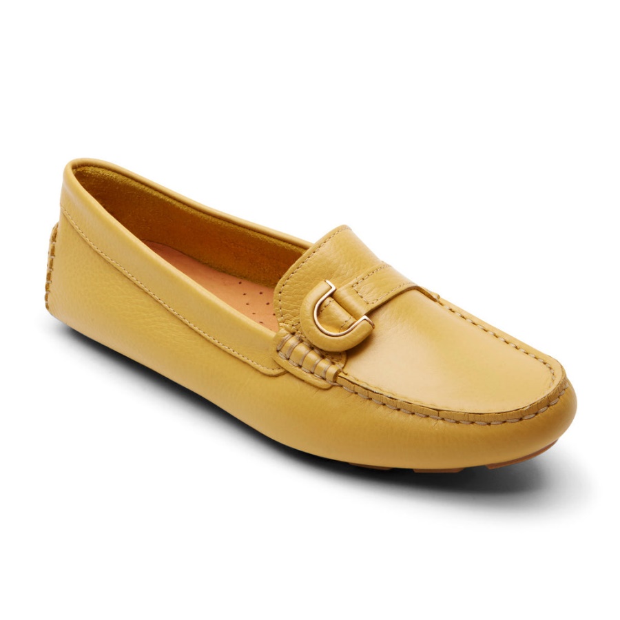 Mocassim Feminino De Rockport Bayview Anel De Milho Doce