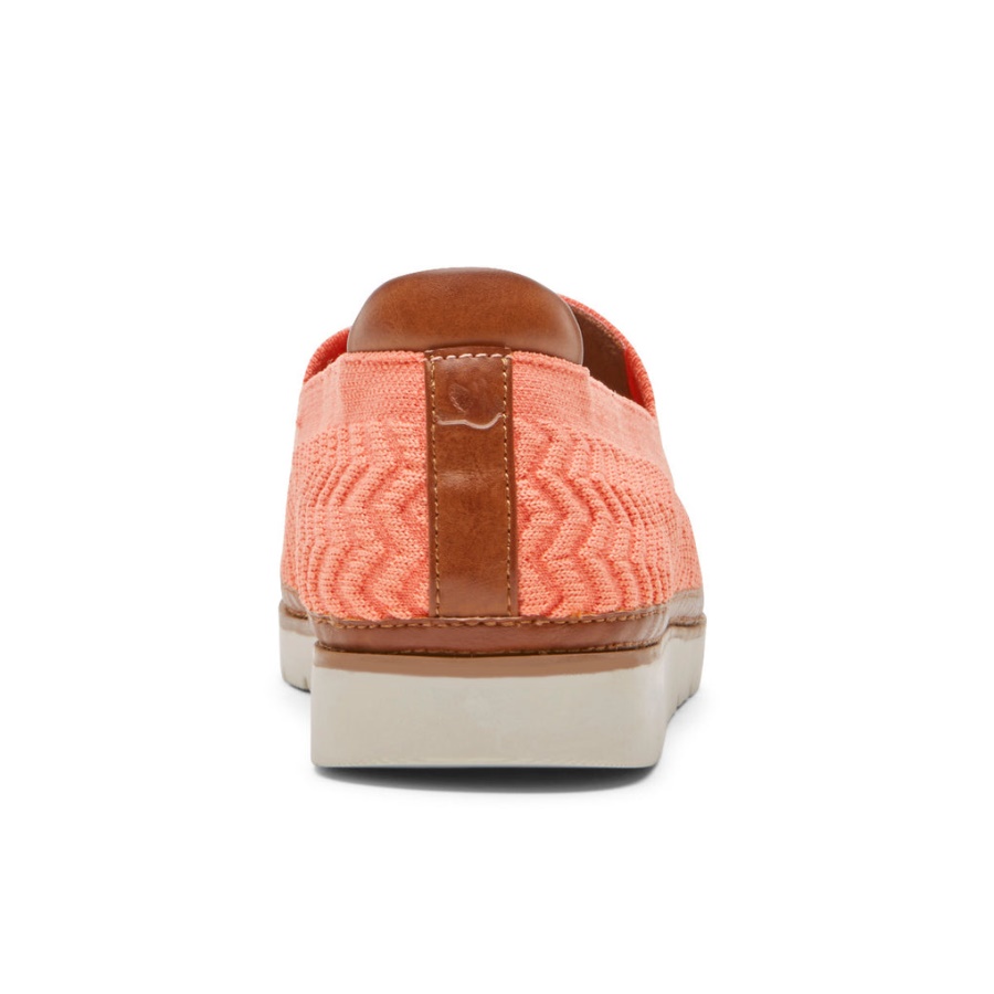 Camryn Slip On Bright Coral Rockport Feminino