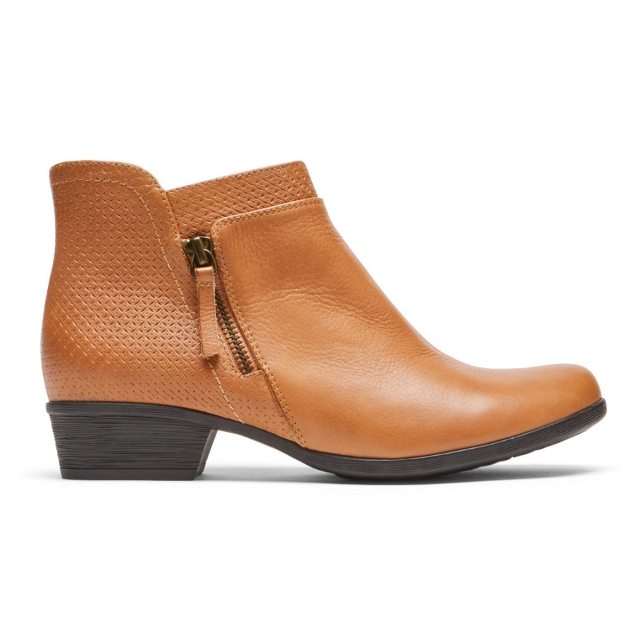 Botinha Carly Feminina Rockport Noz-moscada