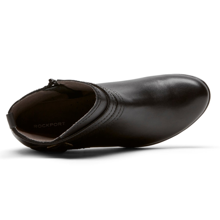 Bota Feminina Carly Strap Preta Rockport