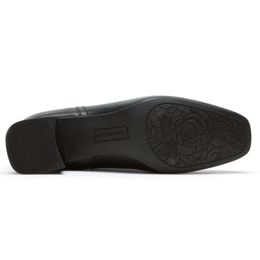 Botinha Feminina Deidra Rockport Preta Lthr