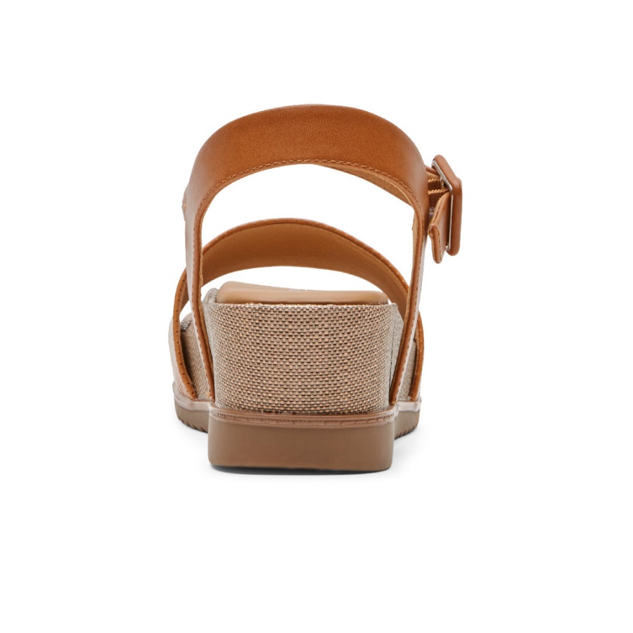 Sandália Delanie Feminina Rockport Mel