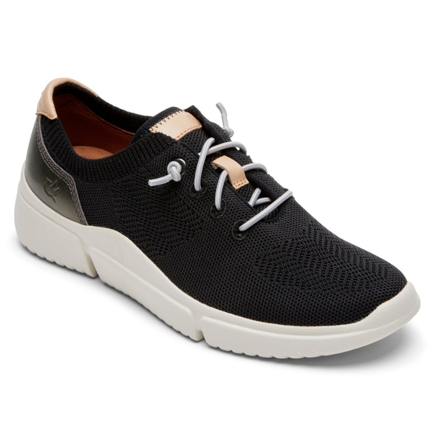 Juna Bungee Sneaker Feminino Rockport Preto