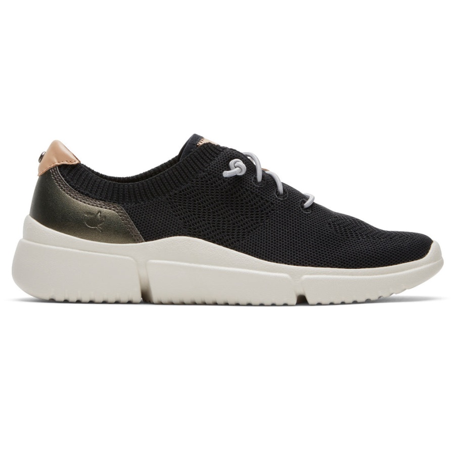 Juna Bungee Sneaker Feminino Rockport Preto