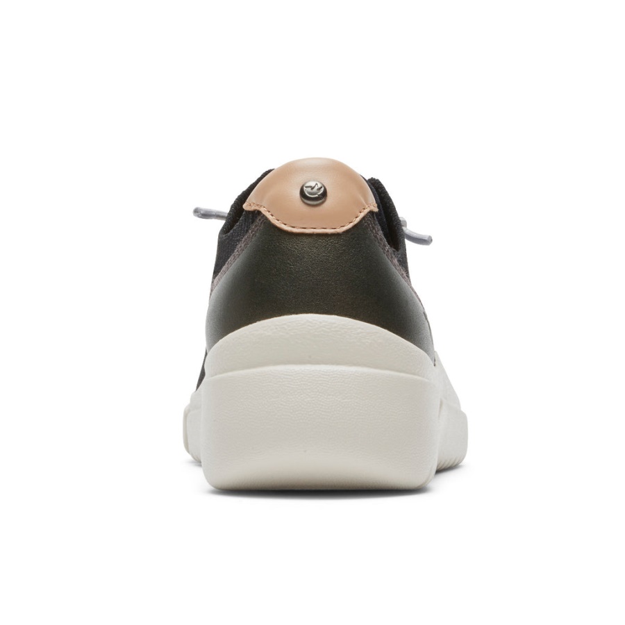 Juna Bungee Sneaker Feminino Rockport Preto