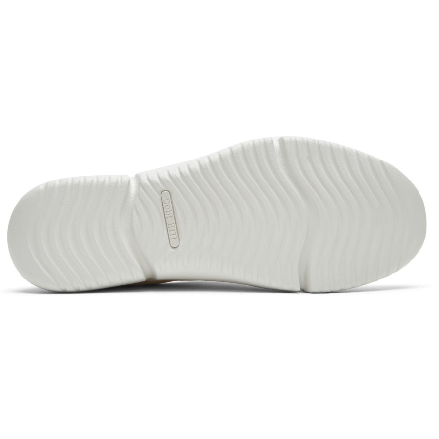 Sapatilha Feminina Perfurada Rockport Juna Baunilha