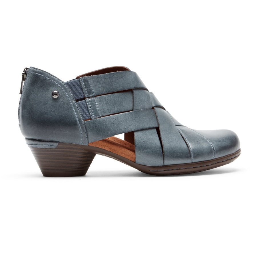 Botinha Teal De Louro Para Mulher Rockport