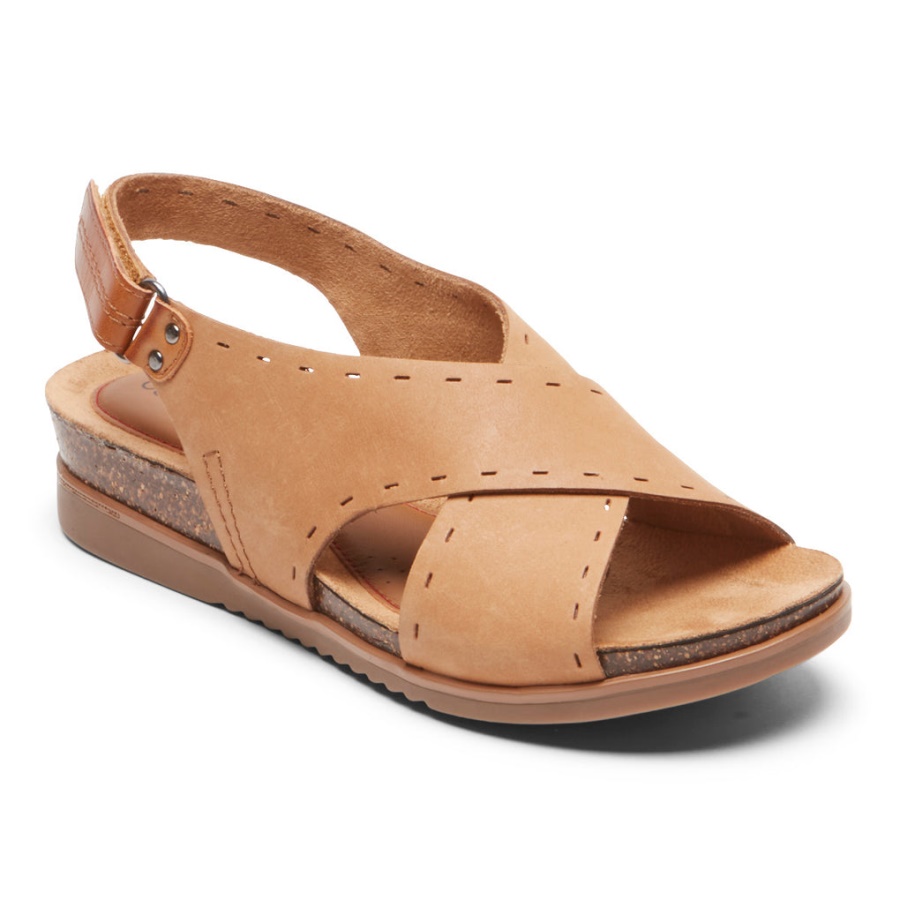 Sandália Noz-moscada Rockport Feminina Maio Slingback