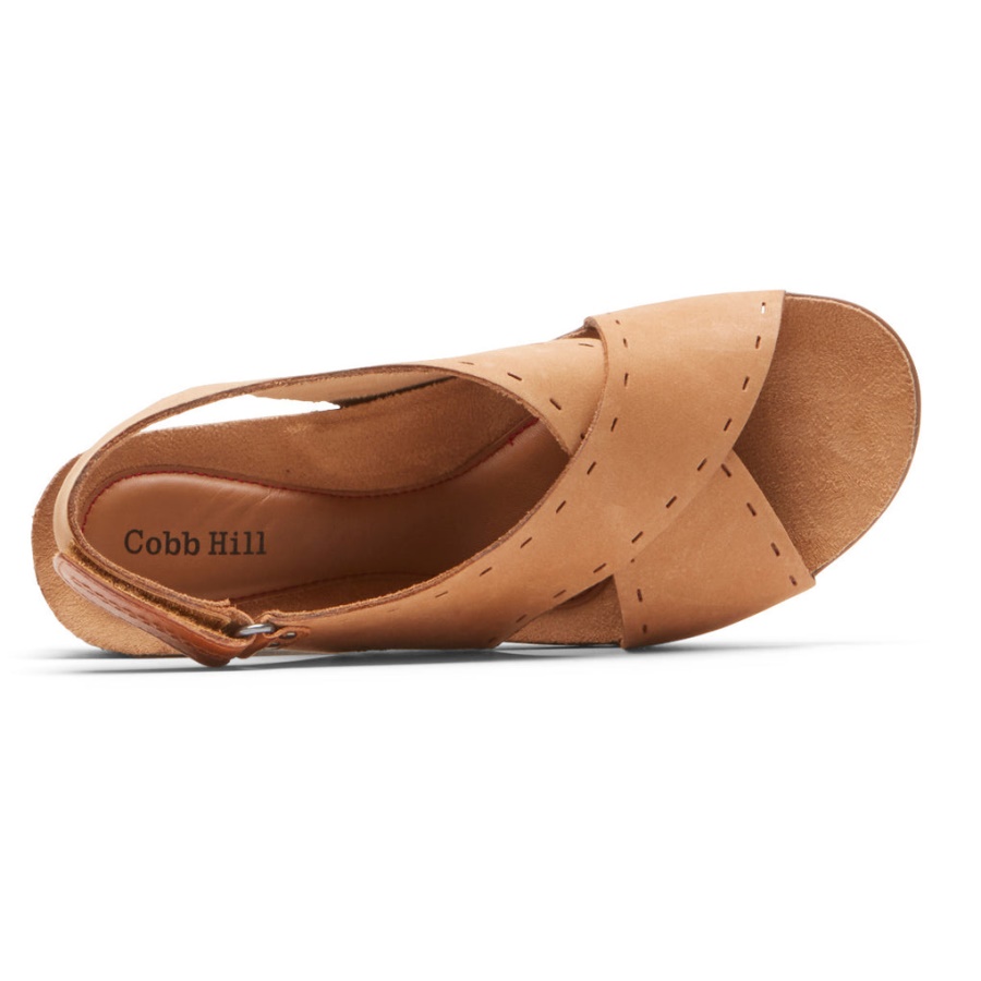 Sandália Noz-moscada Rockport Feminina Maio Slingback