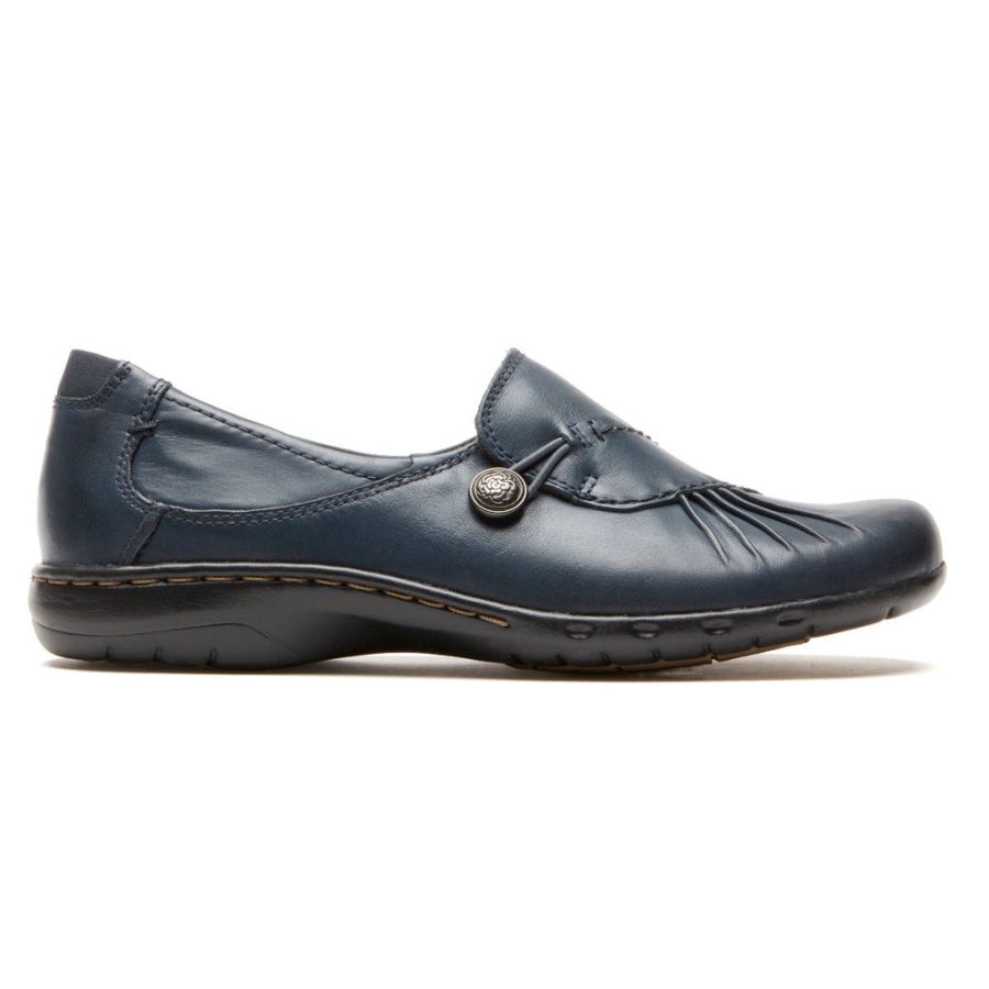 Paulette Slip-On Navy Rockport Feminino