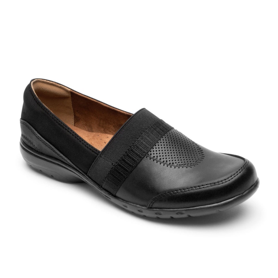 Rockport Feminino Penfield A-line Slip-on Preto Lthr