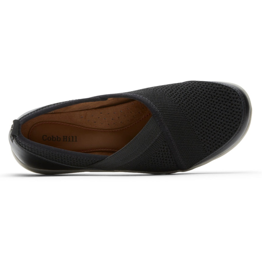 Slip-on De Malha Penfield Para Mulher Rockport Preto