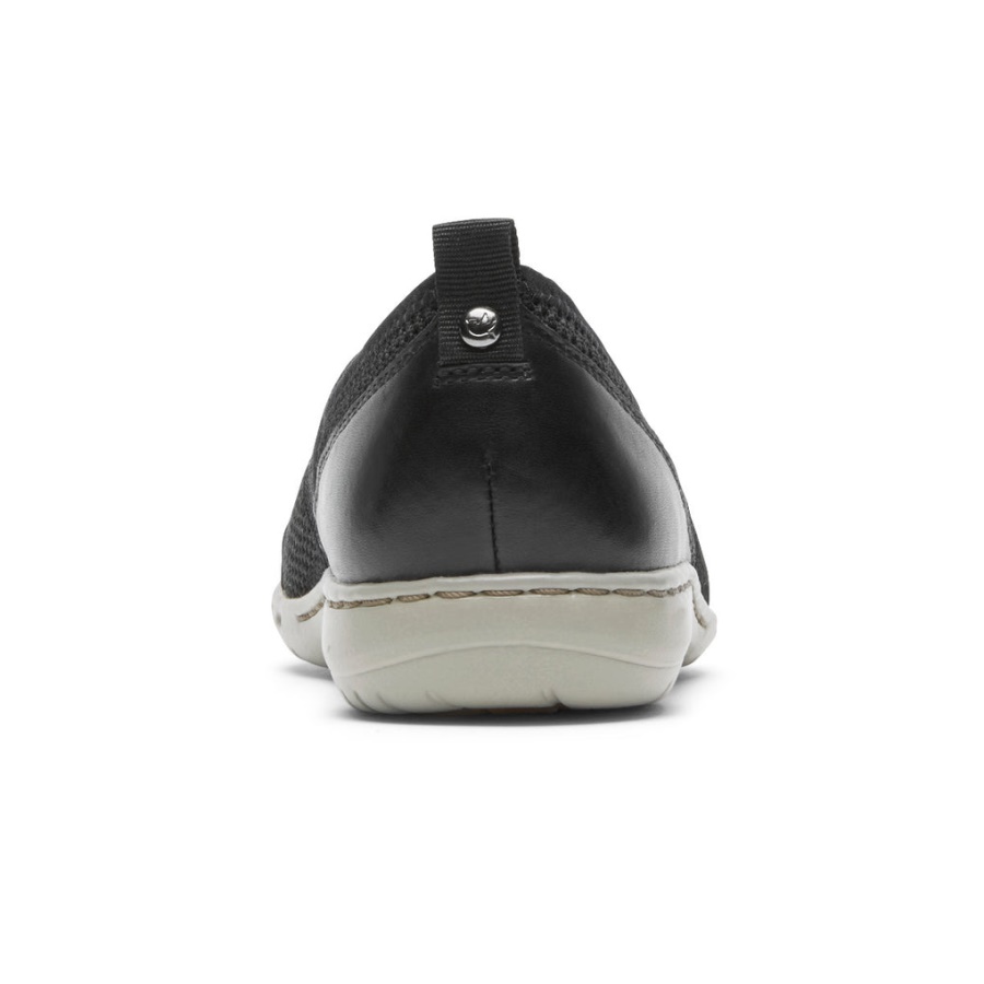 Slip-on De Malha Penfield Para Mulher Rockport Preto