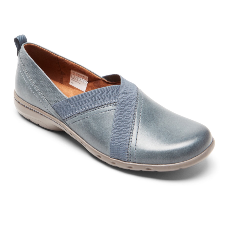 Penfield Slip-on Teal Feminino Rockport