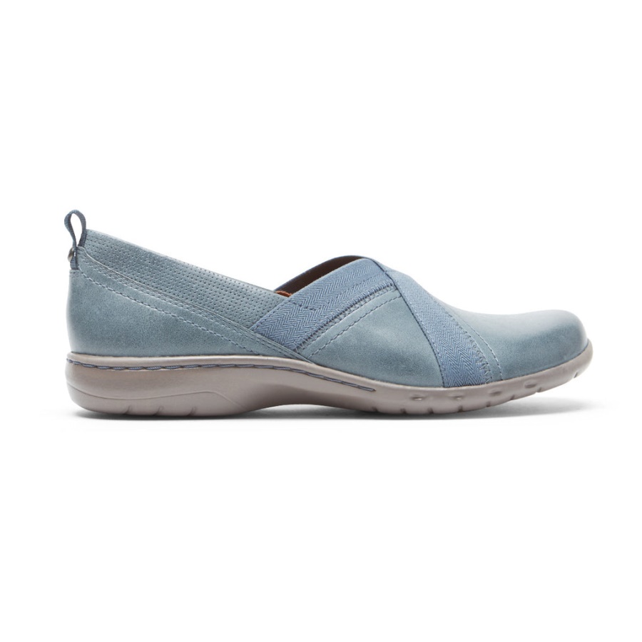 Penfield Slip-on Teal Feminino Rockport