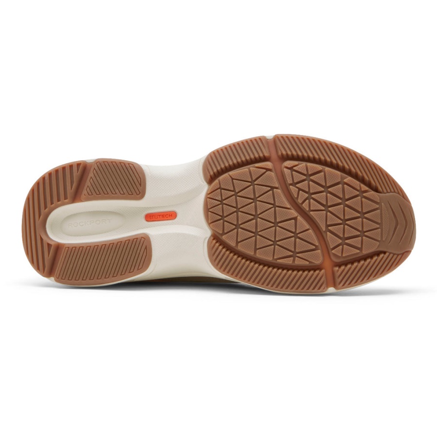 Rockport Prowalker Eco Sneaker Tan Laranja