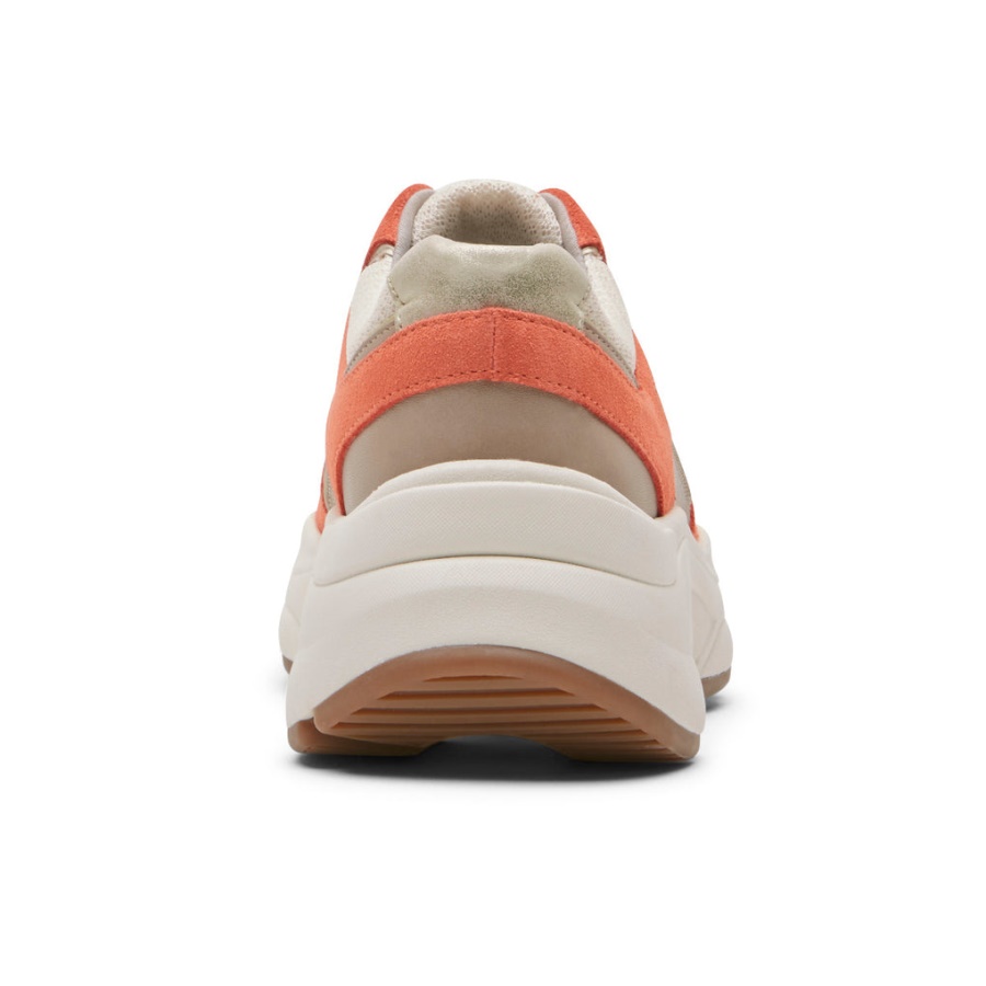 Rockport Prowalker Eco Sneaker Tan Laranja