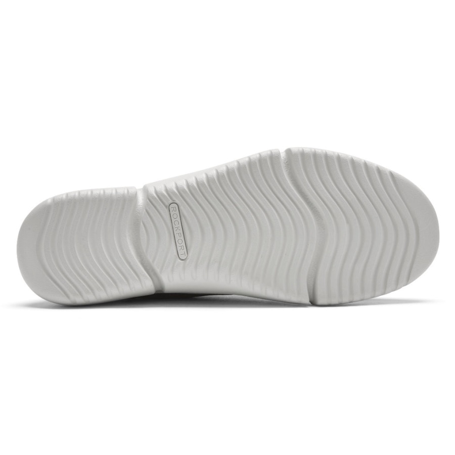 Tênis Feminino Rockport R-evolution Lavável Com Cadarço Preto Lavável