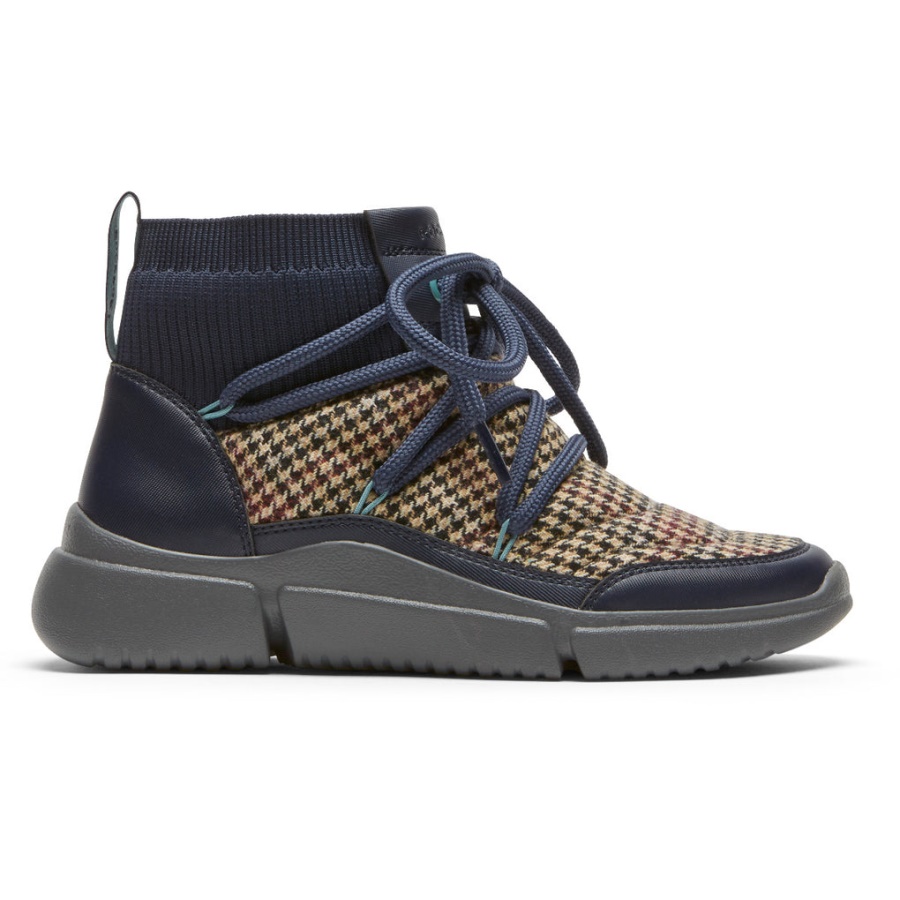 Bota Xadrez Acolchoada Lavável R-evolution Feminina Rockport