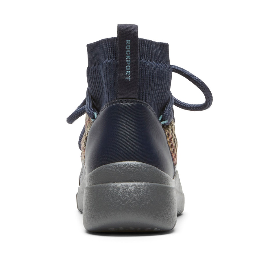 Bota Xadrez Acolchoada Lavável R-evolution Feminina Rockport