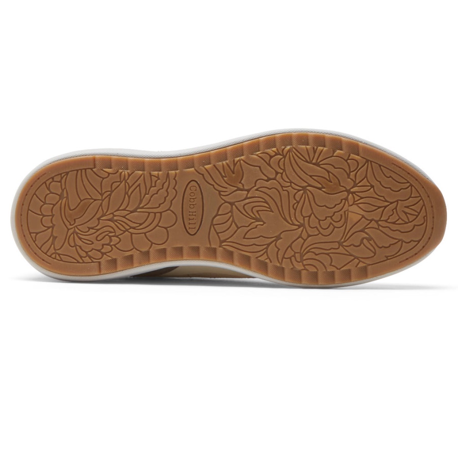 Sapatilha Feminina Skylar Tie Rockport Impermeável Baunilha