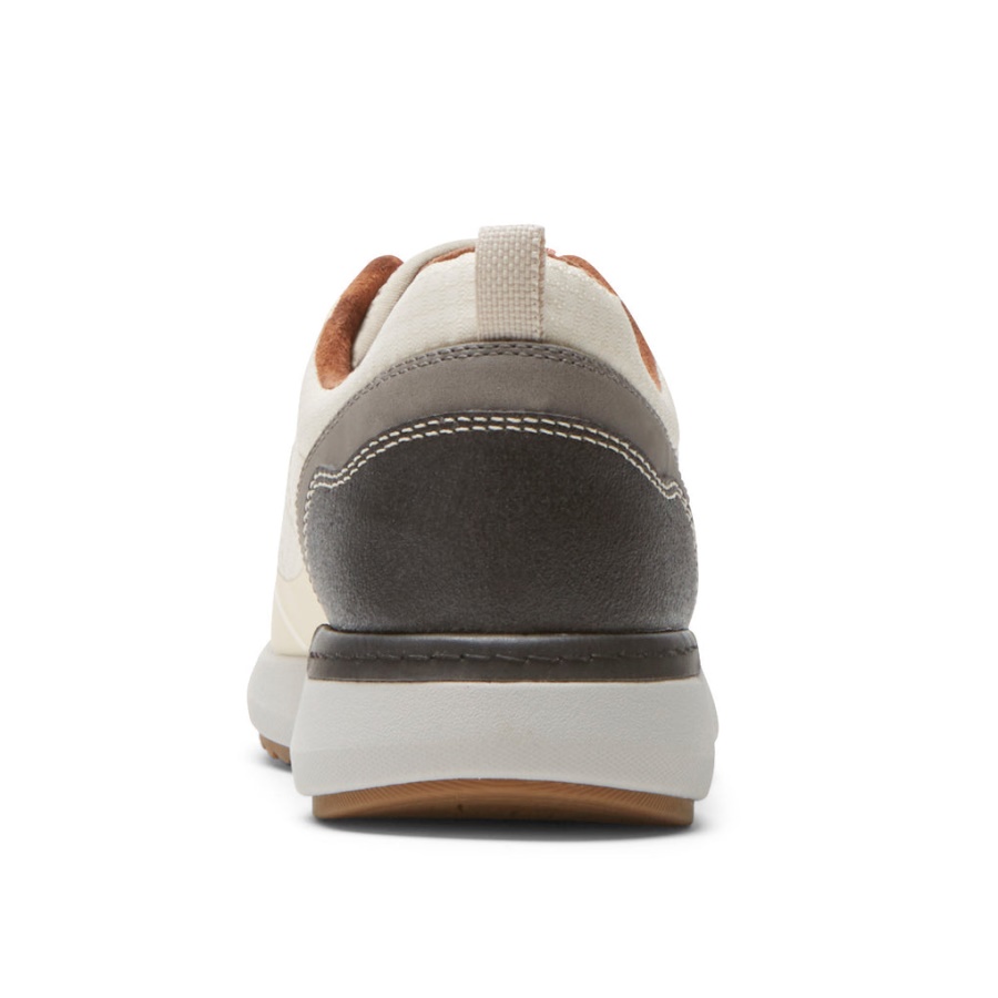 Sapatilha Feminina Skylar Tie Rockport Impermeável Baunilha