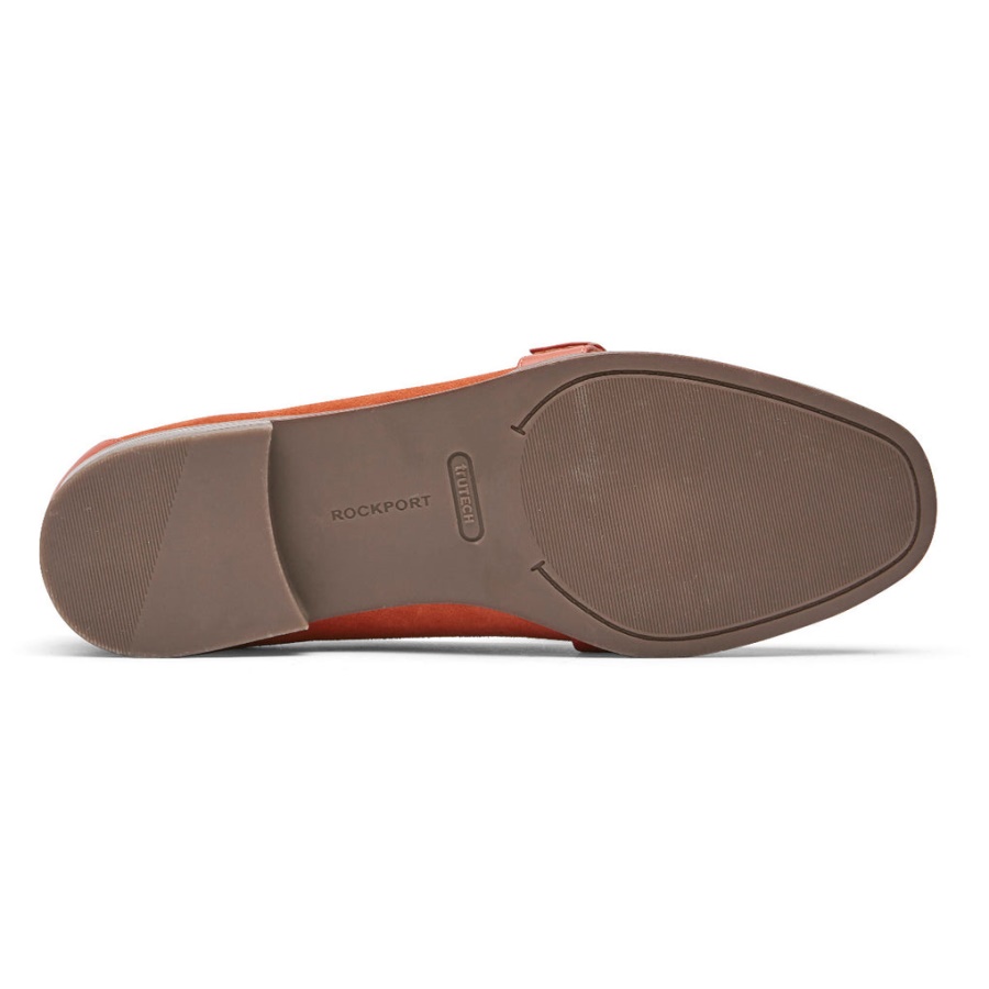 Mocassim Feminino Rockport Susana Fivela Canela